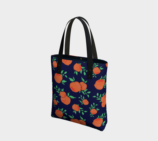 Dark Oranges Tote Bag