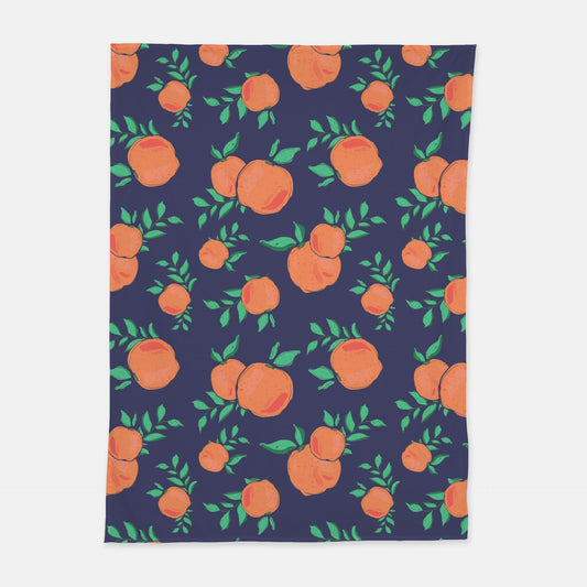 Dark Oranges Swaddle Blanket - 30" x 40"
