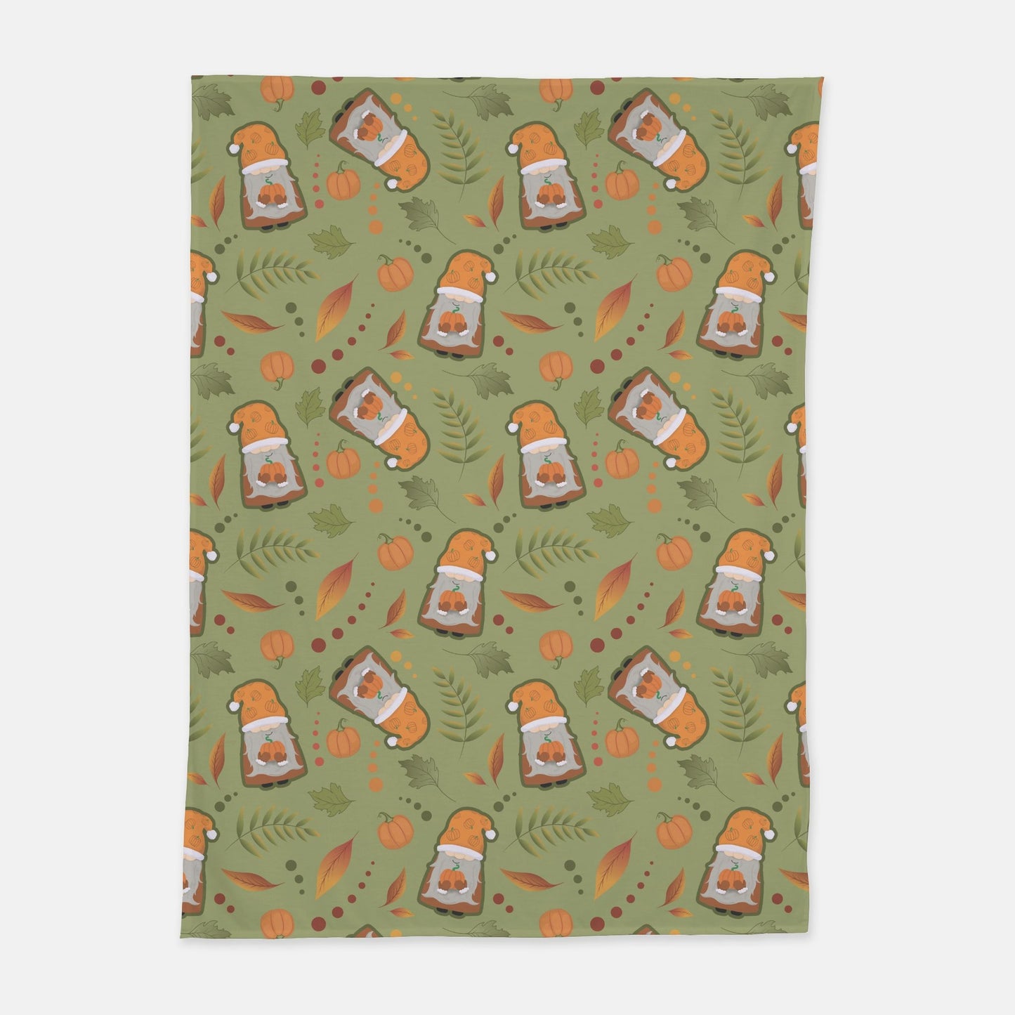 Fall Gnomes Swaddle Blanket - 30" x 40"